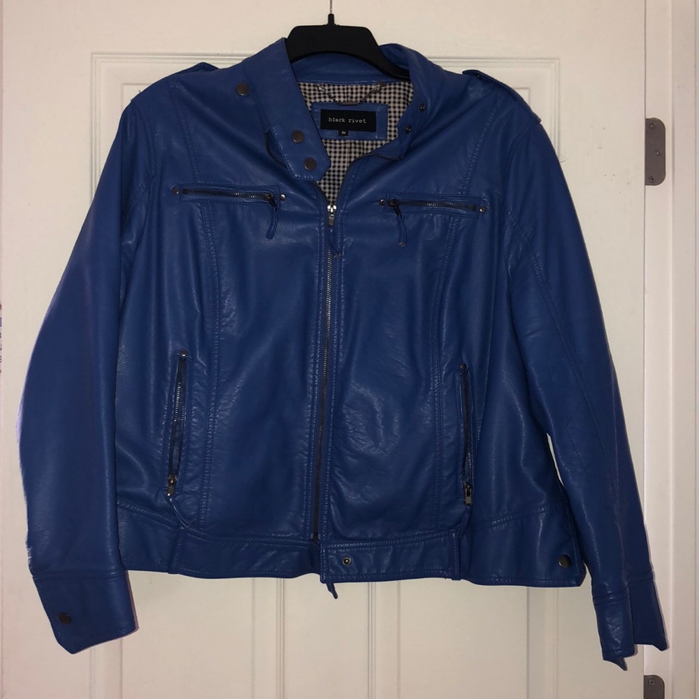 Wilsons Faux Leather moto jacket